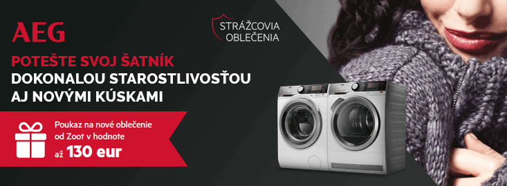 AEG - Získajte poukaz na nové oblečenie v hodnote až 130 EUR