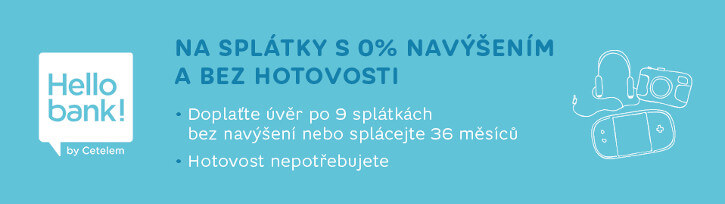 Hello nákupy - splátky bez navýšení