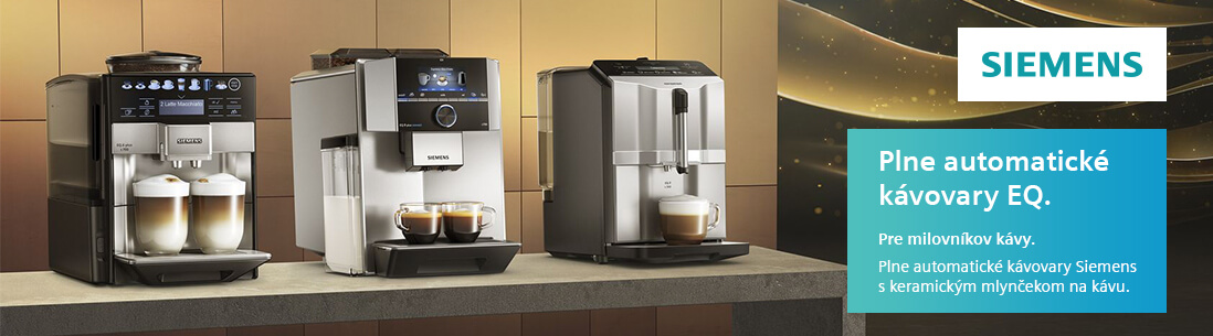 Siemens - Plne automatické kávovary EQ