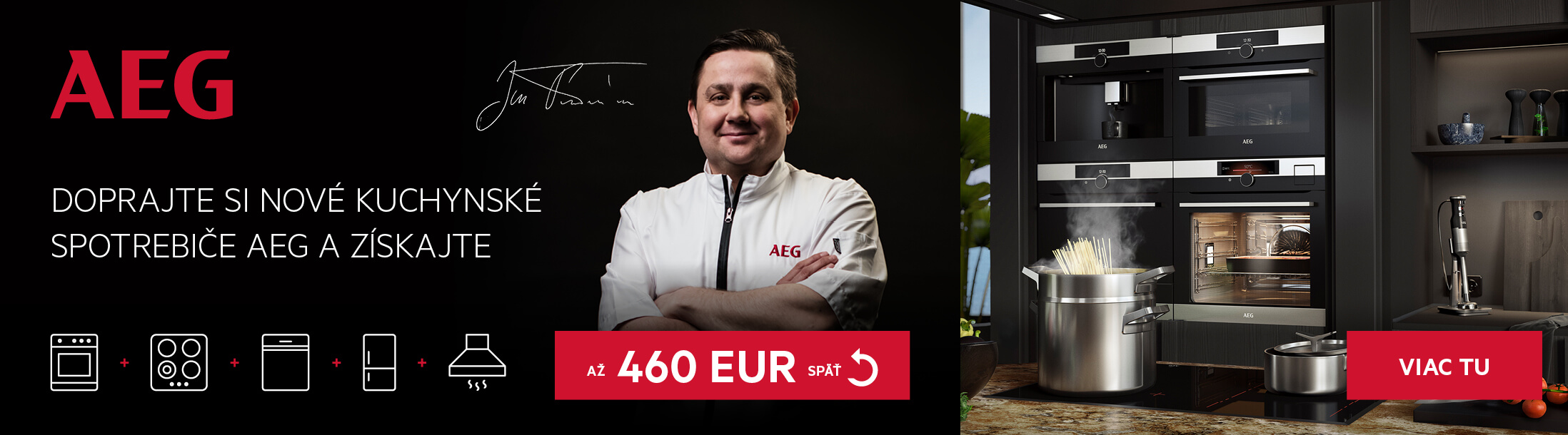 AEG - Doprajte si nové kuchynské spotrebiče