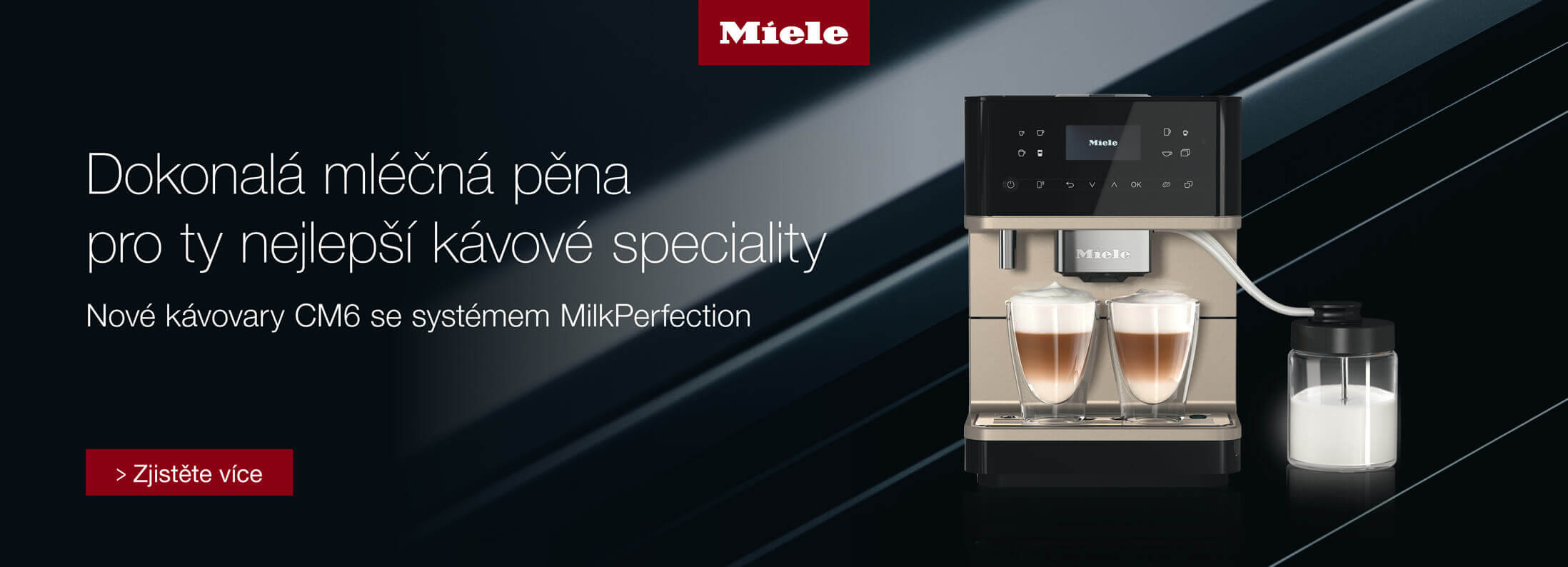 Miele - Volně stojící kávovary Miele CM6 MilkPerfection