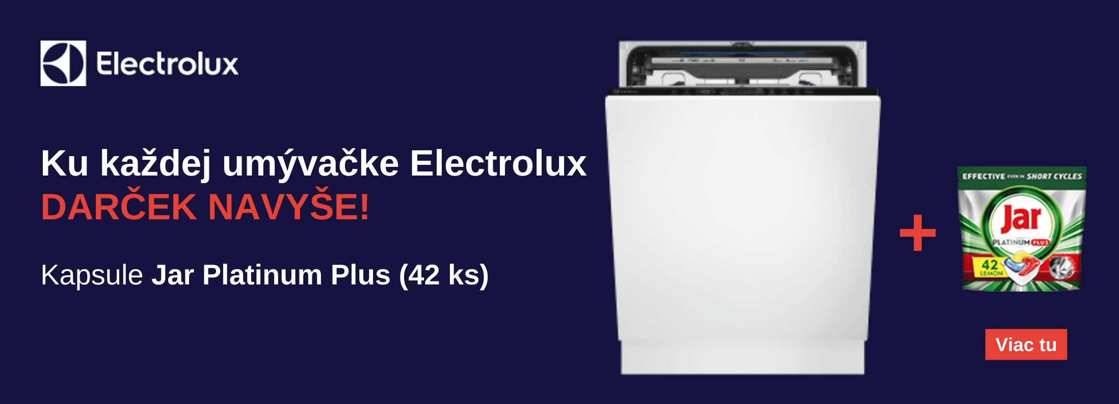 Electrolux - Ku každej umývačke Electrolux darček navyše