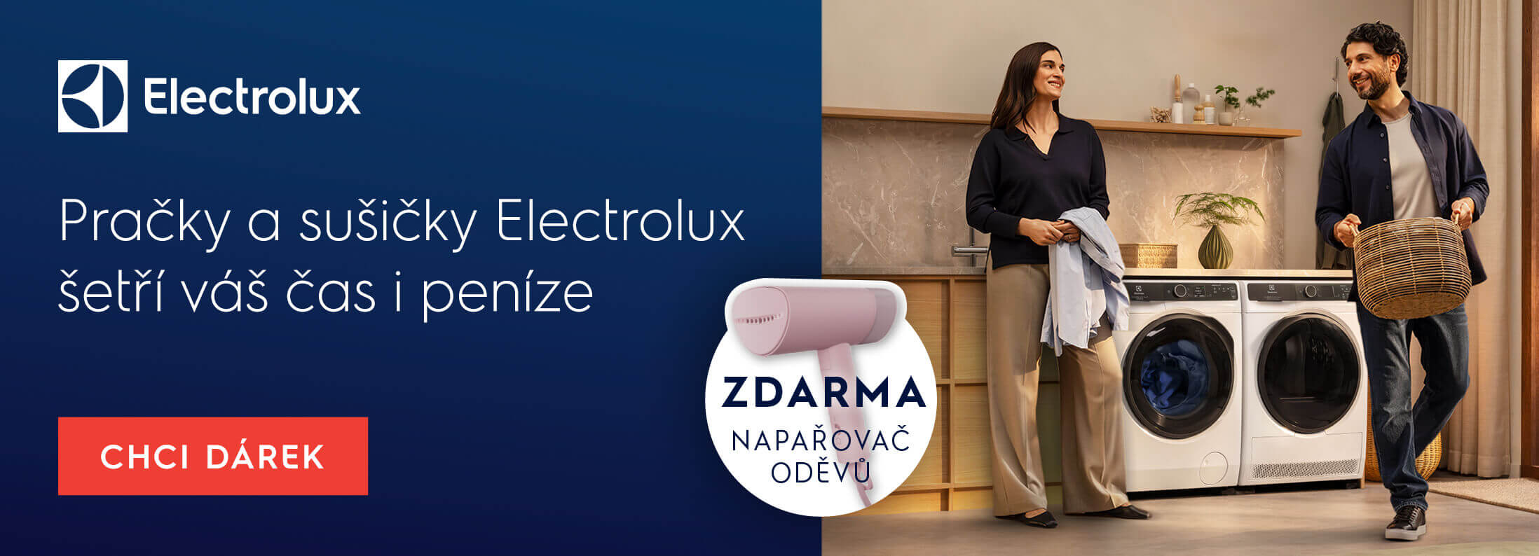 Electrolux - Pračky a sušičky Electrolux šetří váš čas a peníze