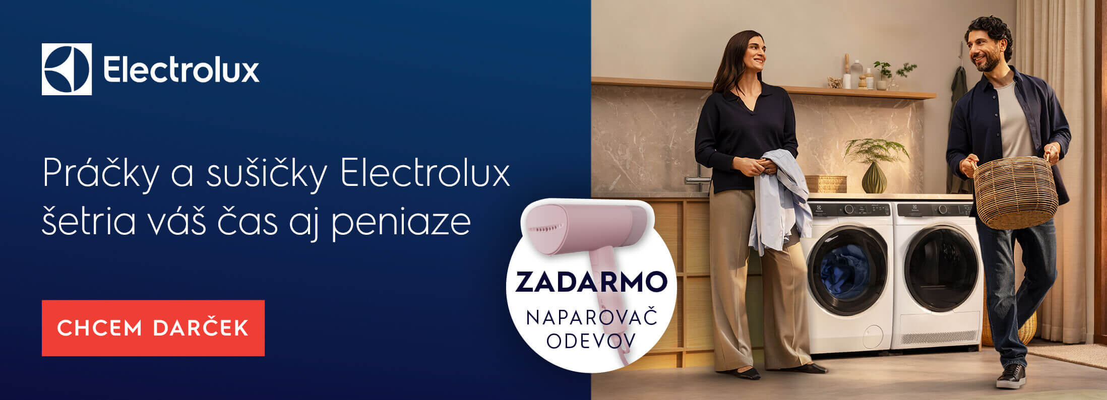 Electrolux - Práčky a sušičky Electrolux šetria váš čas aj peniaze