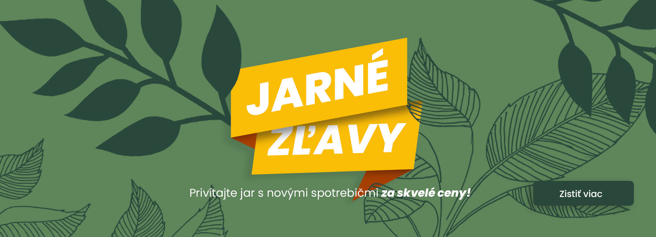 JARNÉ ZĽAVY