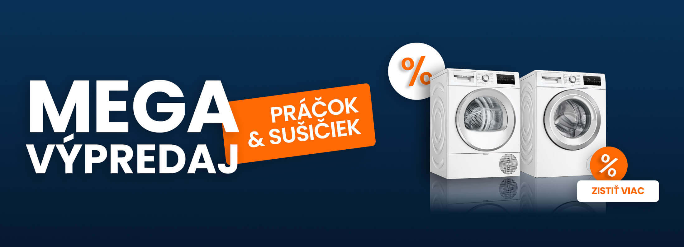 Mega vyprodej pračky a sušičky
