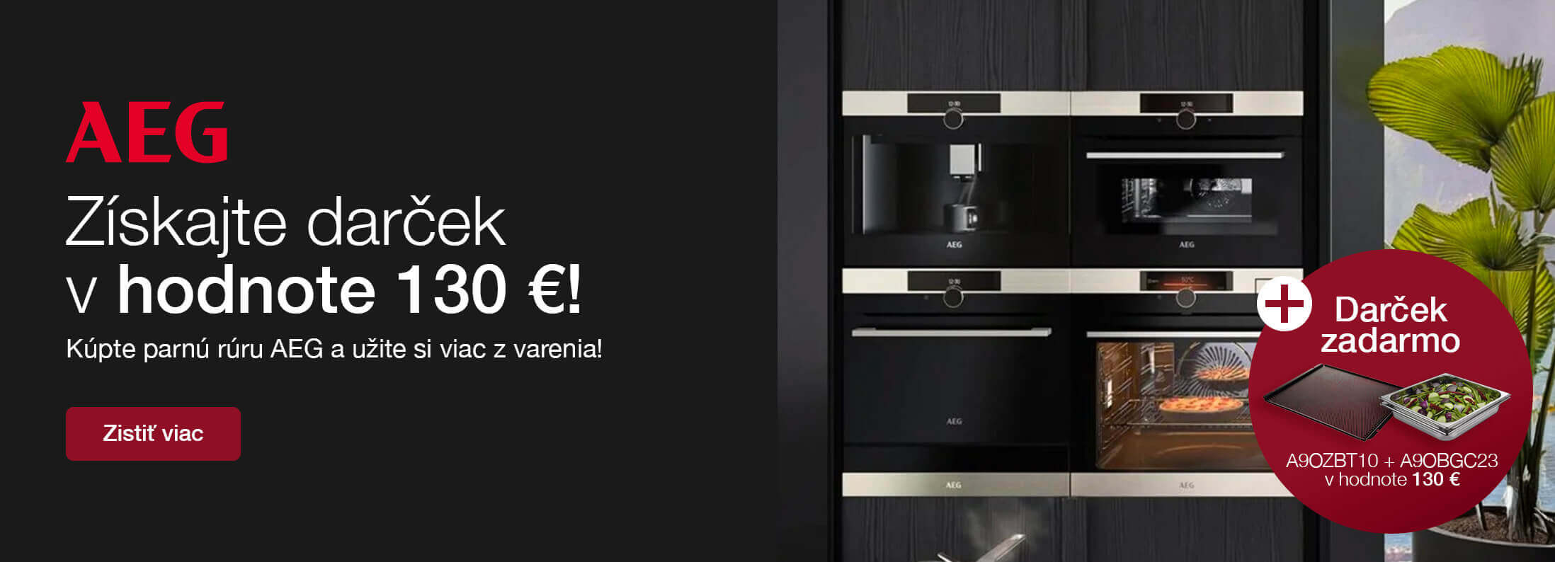 Varte s parnou rúrou AEG a získajte viac!