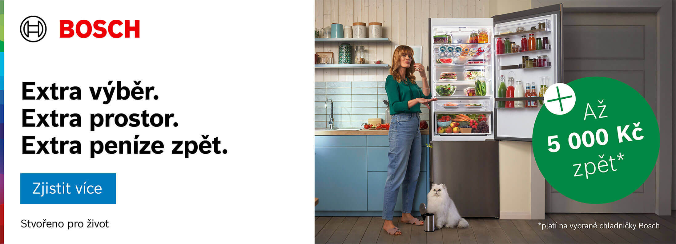 Bosch Cashback extra chlazení