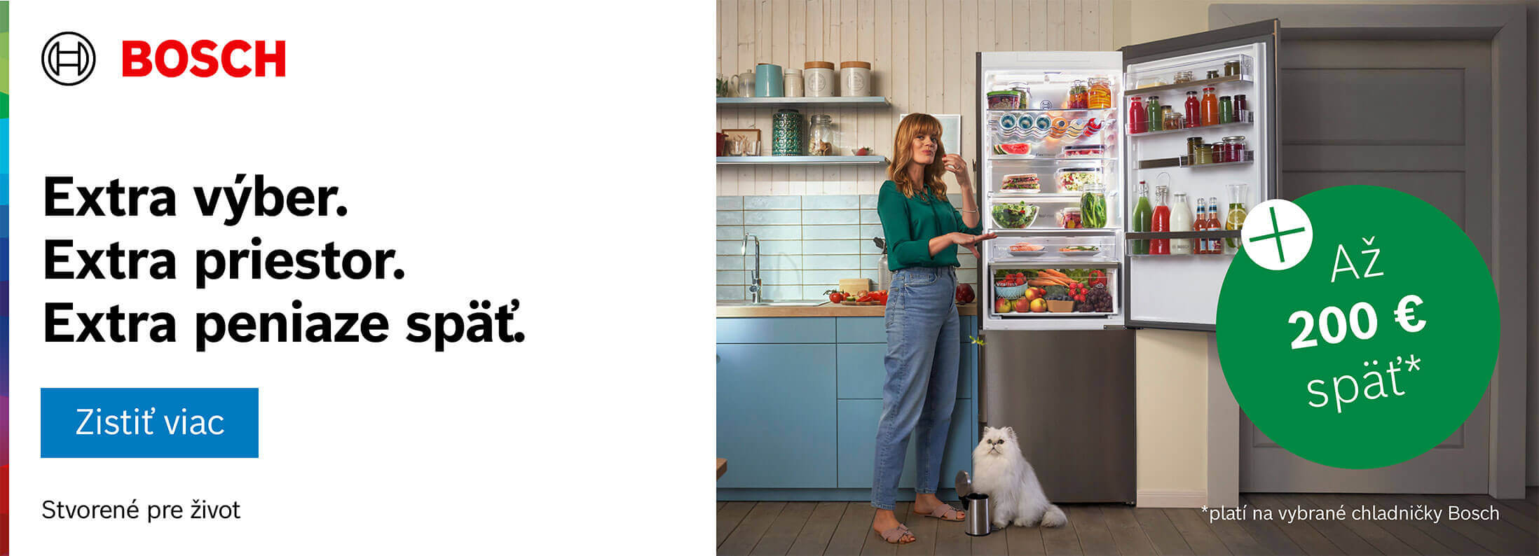 Bosch Cashback extra chladenie