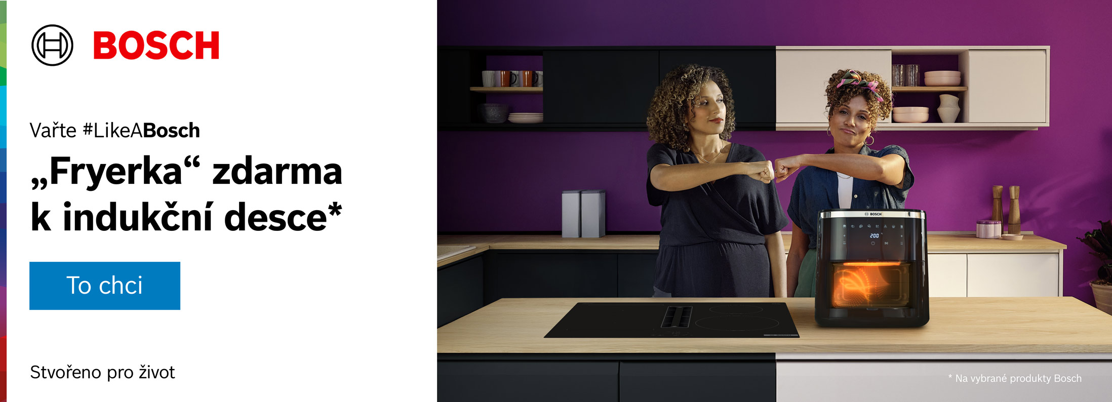 Bosch - Kupte indukční varnou desku a získejte Air Fritézu