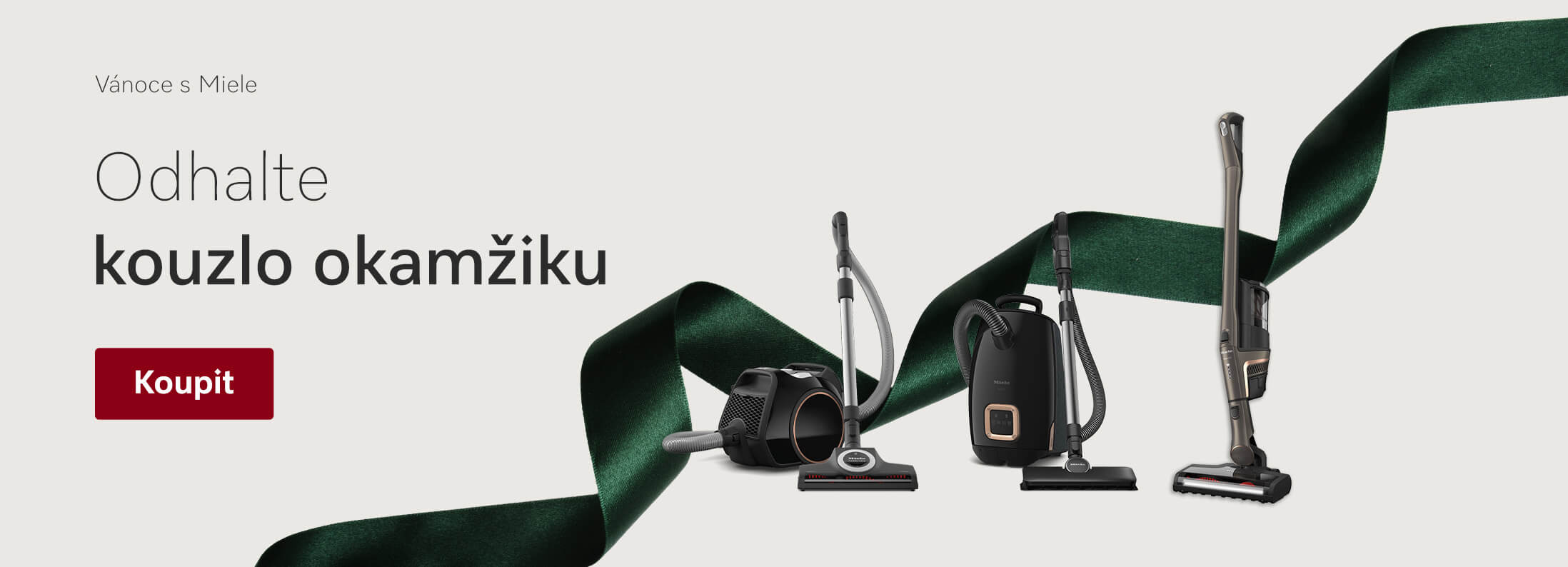 Miele vysavače vánoční akce