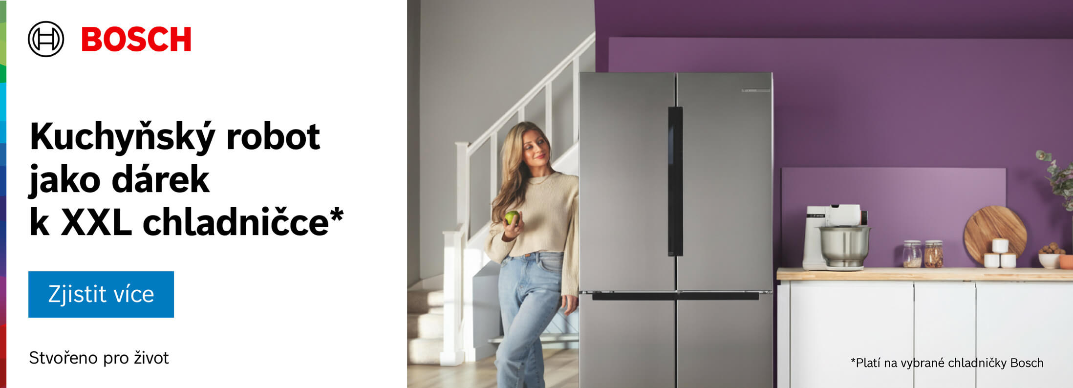 Bosch chladničky XXL s dárkem