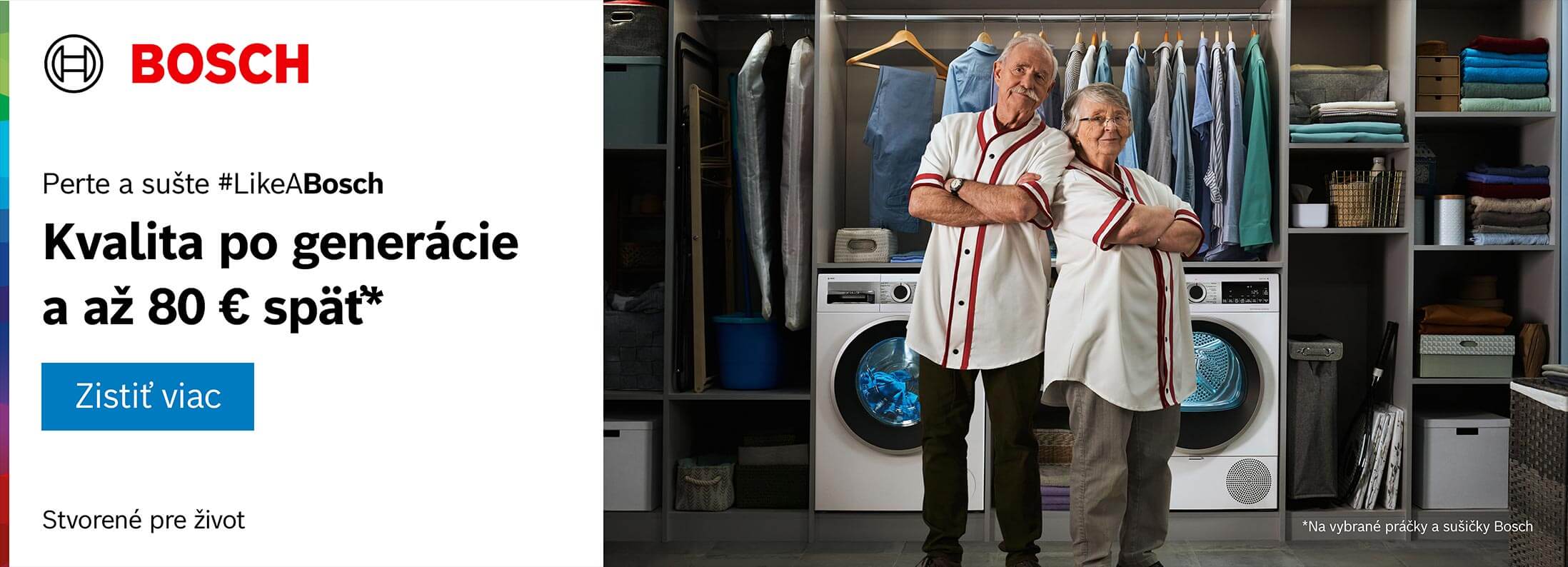 Bosch cashback práčky a sušičky