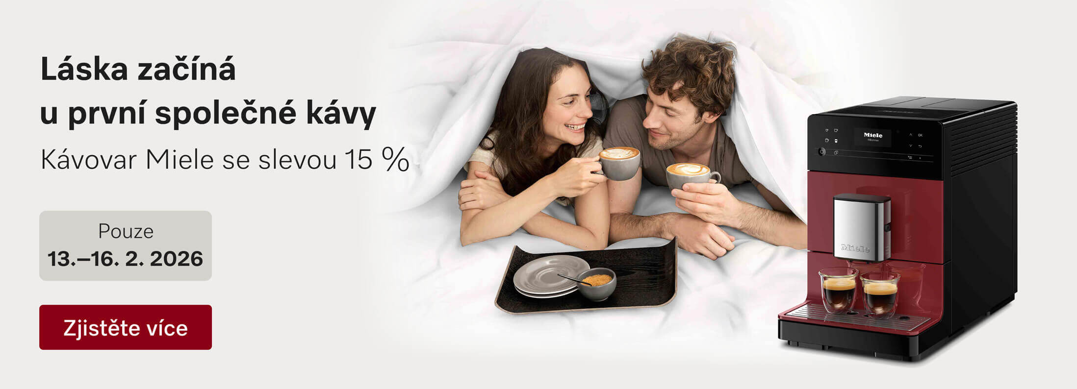 Miele kávovary Valentýn