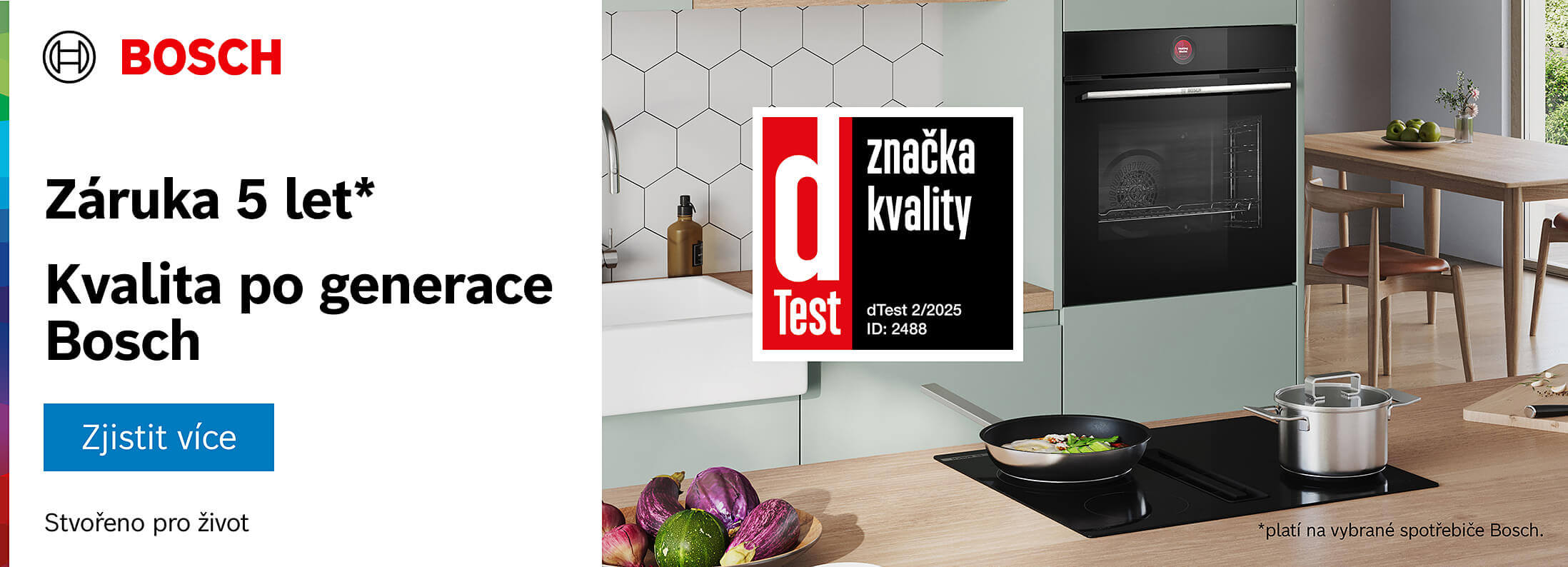 Bosch záruka 5 let kvalita po generace