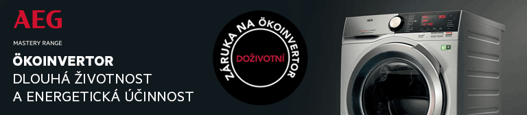 AEG doživotní záruka na ÖKOInvertor motor