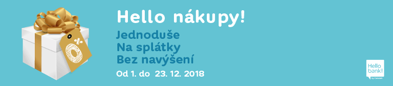 Hello nákupy - splátky bez navýšení