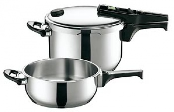 Sada tlakových hrnců Silit Sicomatic L DUO INDUKCE 6,5l + 3l