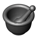 Pravý švédský litinový hmoždíř 14 cm Carl Victor 28 cm INDUKCE