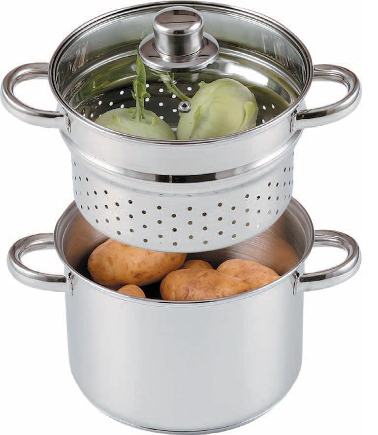 sestava bio parního vaření SSW 20 cm 4,5 l INDUKCE
