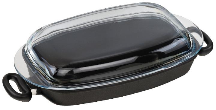 plasma titanový pekáč AMT s poklicí 33x21x6cm
