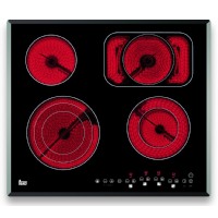 Sklokeramická varná deska GKST 60 DZ B Profi, nerez rámování