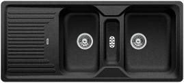 CLASSIC 8 S antracit SILGRANIT® PuraDur® II bez excentru - 521326