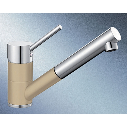 Antas-S béžová champagne/chrom tlaková SILGRANIT® -Look - 515352