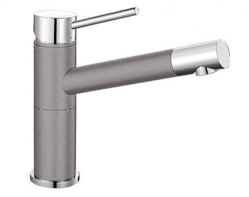 Alta Compact aluminium/chrom SILGRANIT®-Look - 515316