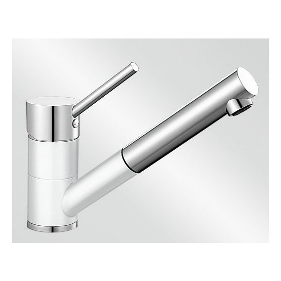 Antas-S bílá/chrom tlaková SILGRANIT® -Look - 515350