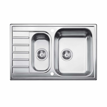 LIVIT 6 S Compact nerez ocel kartáčovaný bez excentru - 515117