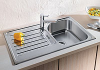 LANTOS 45 S nerez ocel kartáčovaný s excentrem - 514008