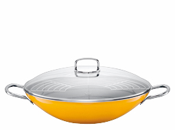 CRAZY YELLOW WOK 36 cm