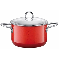 Hrnec vysoký Energy red, průměr 16 cm