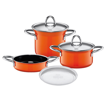 Sada hrnců WILD ORANGE MINIMAX 3-dílný
