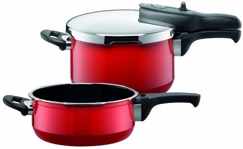 Tlakový hrnec SICOMATIC RED ENERGY DUO t-plus 4,5 a 3L
