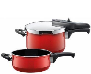 Sada hrnců Sicomatic Econtrol Energy Red duo 2-dílný