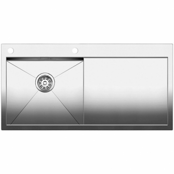 ZEROX 5 S-IF kuchyňský dřez nerez, levý s táhlem - 514006