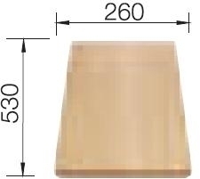 krájecí deska dřevěná pro METRA 218 313