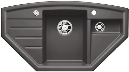 Prion 9 E dřez keramika PuraPlus basalt 516980