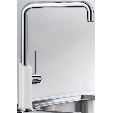 Jil dřezová baterie, bílý lesk /chrom 517579