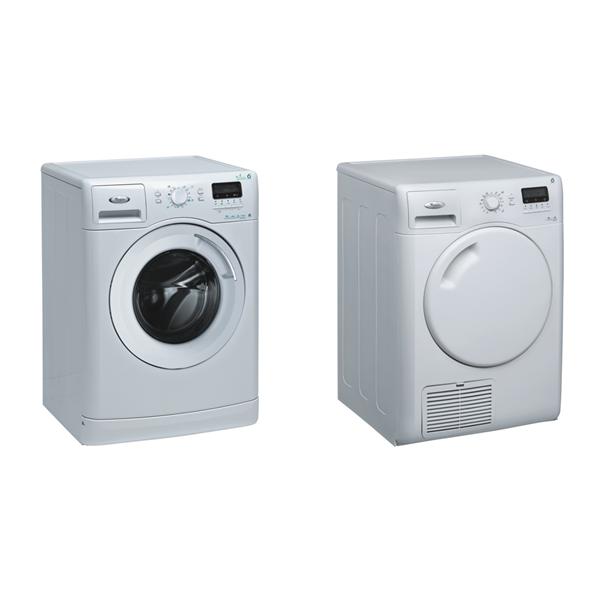 Set sušička + pračka AWOE 7560 + AZB 7780