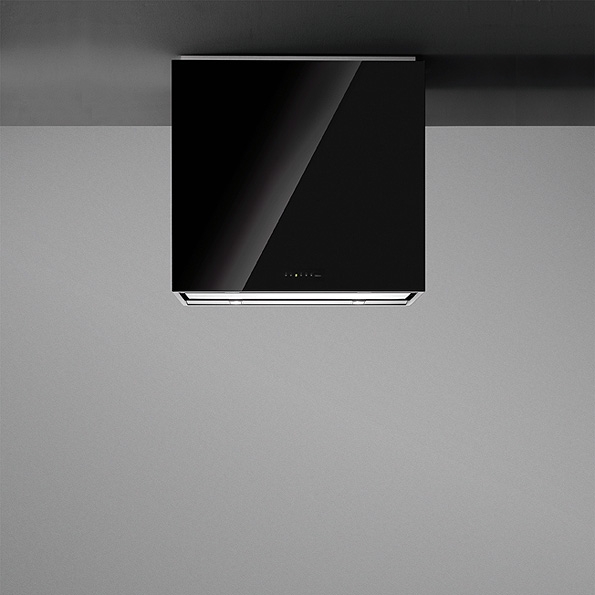 Design LAGUNA nástěnný 60 cm sklo černé