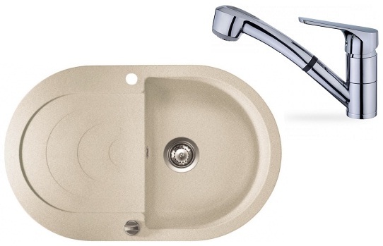 Perla 45 B-TG, pískově béžová + MTP B 978