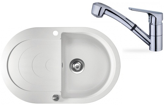Perla 45 B-TG, bílá + MTP B 978