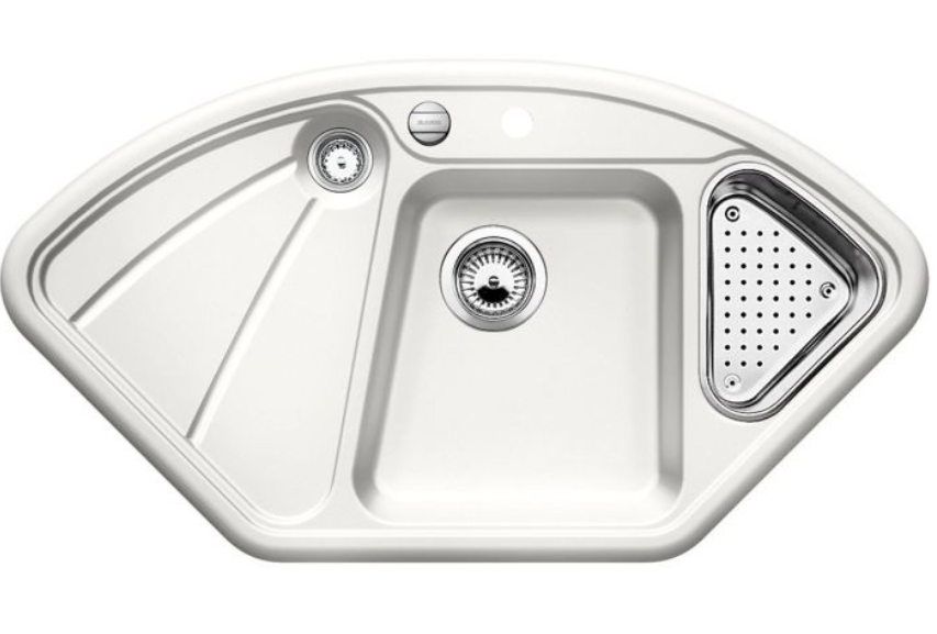 DELTA bílá matná PuraPlus příslušenství nerez 512277
