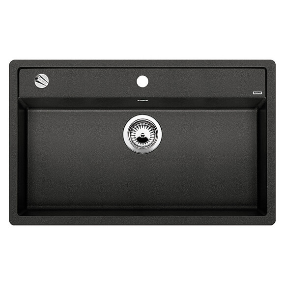 DALAGO 8-F aluminium, kuchyňský dřez s excentrem SILGRANIT® 516640