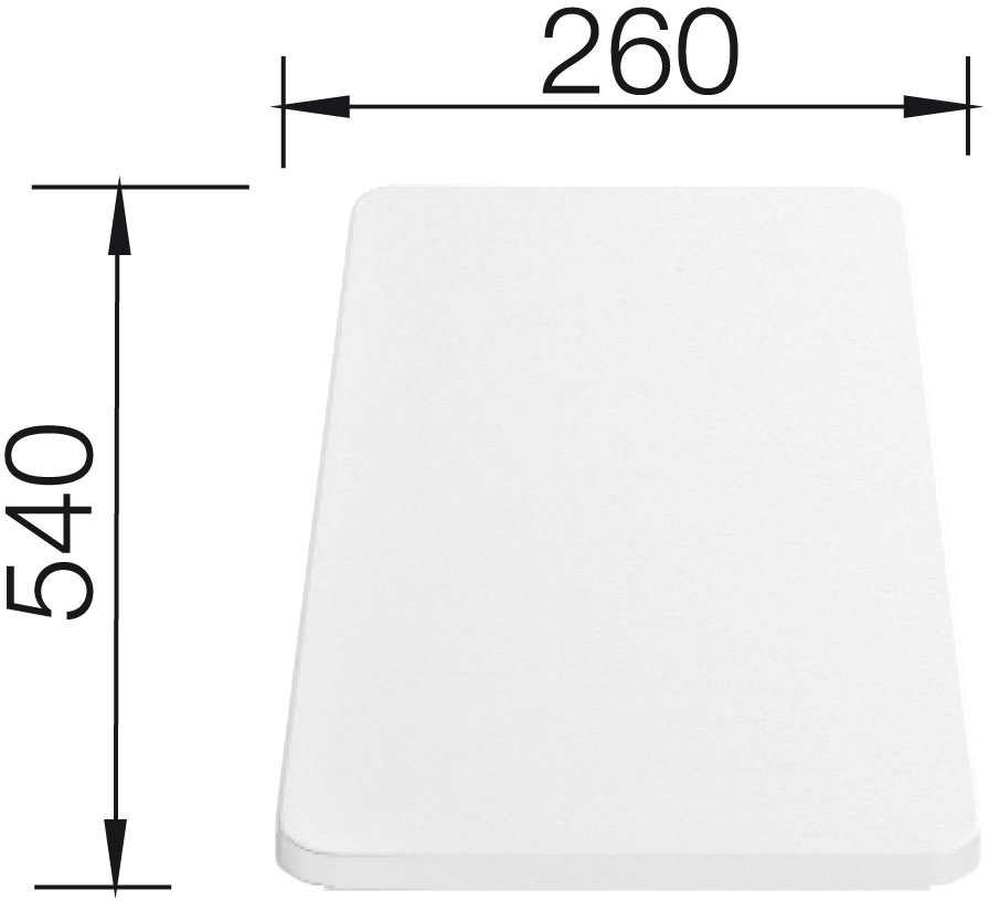 Krájecí deska plast pro LAGO 540x260 - 210521