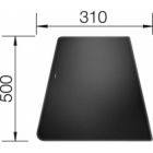 Blanco Krájecí deska sklo černá pro ALAROS 500x310 - 224525