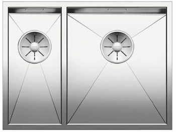 Blanco ZEROX 340/180 IF/N InFino Nerez hedvábný lesk dřez vpravo bez táhla - 521612
